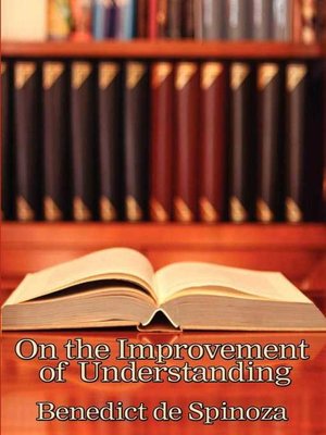 cover image of On the Improvement of Understanding